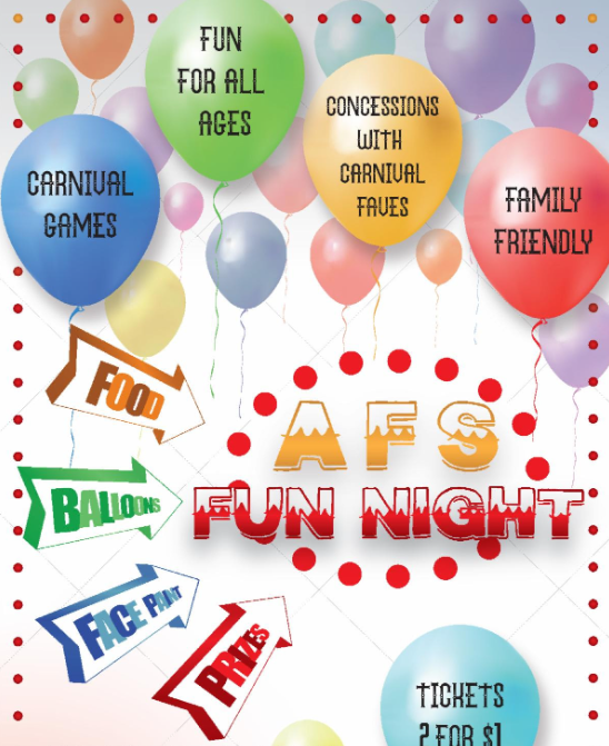AFS Fun Night Photo - Click Here to See